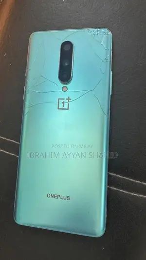 Oneplus 8 Smartphone 8GB RAM 128GB Storage Damaged Screen