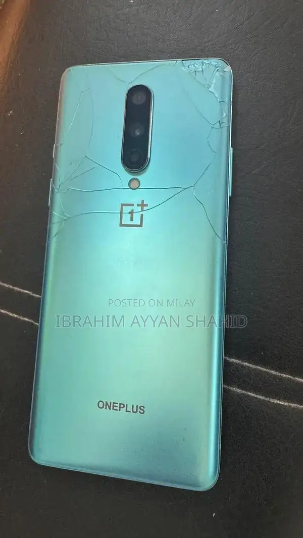 Oneplus 8 Smartphone 8GB RAM 128GB Storage Damaged Screen