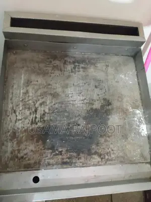 Photo - Commercial Heavy-Duty Deep Fryer with Hot Plate