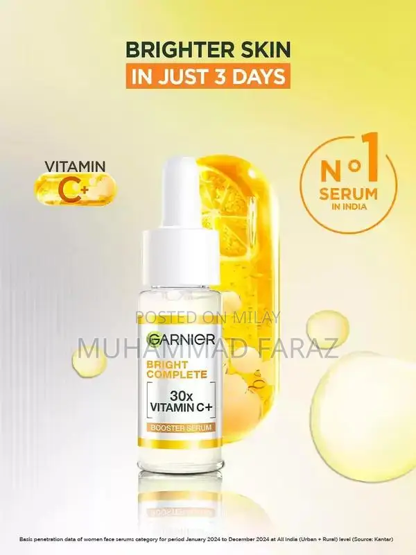 Garnier Anti-Aging Facial Serum for Skin Brightening