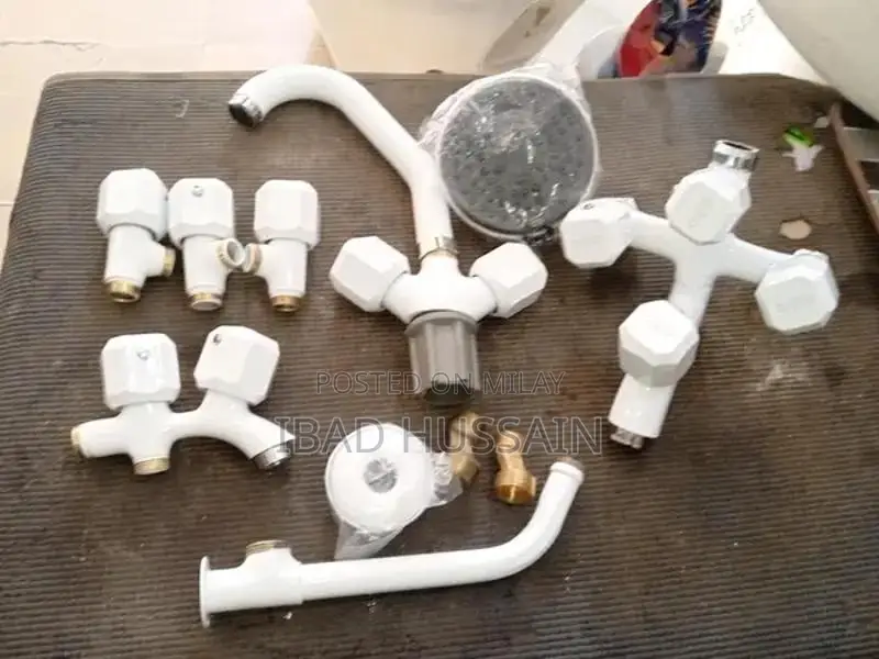 Brass Bathroom Faucet Set with 5-Year Warranty