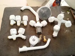 Brass Bathroom Faucet Set with 5-Year Warranty