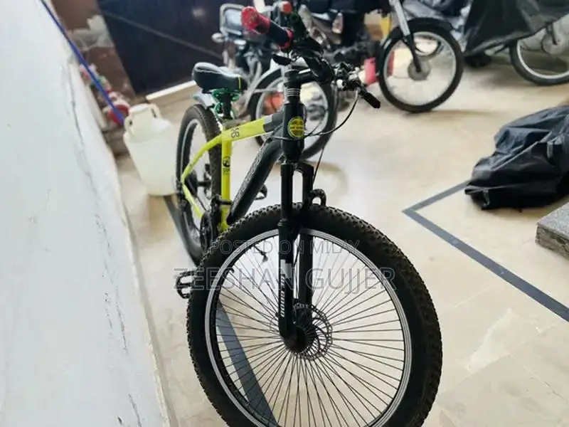 BE GOOD 26 Inch Mountain Bike with Front Suspension and Disc Brakes