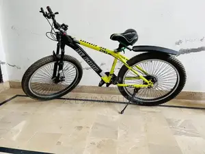 BE GOOD 26 Inch Mountain Bike with Front Suspension and Disc Brakes