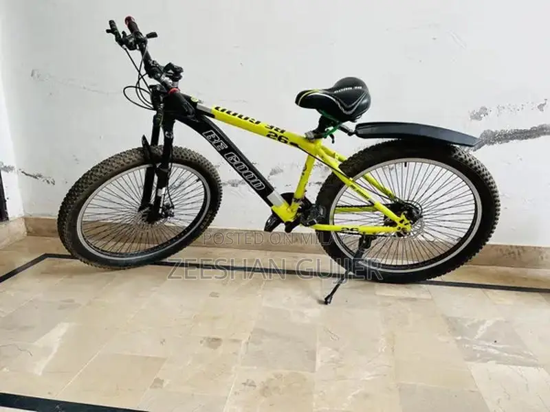 BE GOOD 26 Inch Mountain Bike with Front Suspension and Disc Brakes