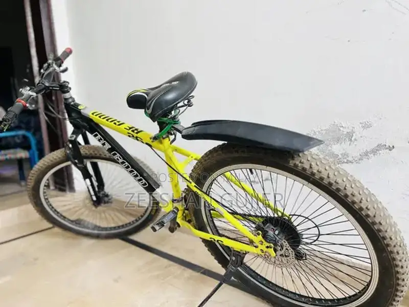 BE GOOD 26 Inch Mountain Bike with Front Suspension and Disc Brakes