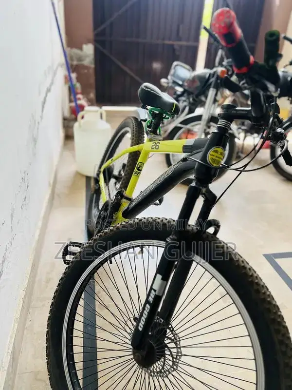 BE GOOD 26 Inch Mountain Bike with Front Suspension and Disc Brakes