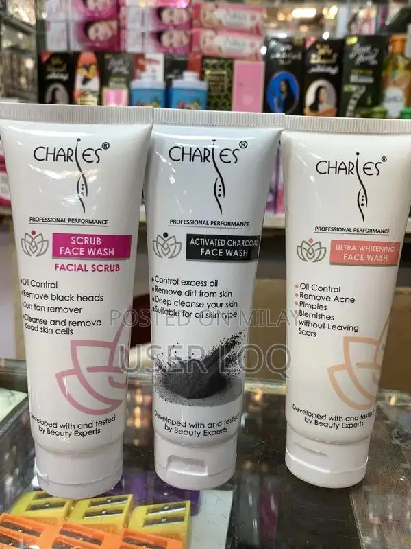 Charies Whitening Facial Cleanser for Skin Care