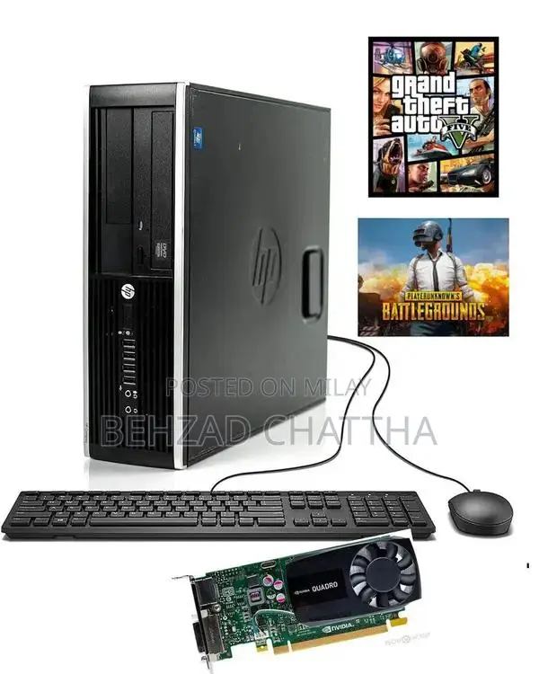 HP Gaming Desktop PC i5 3rd Gen with 2GB Graphics Card