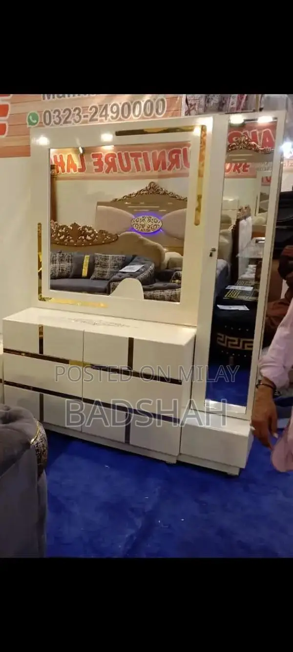 Complete Home Furniture Set with Dining Table, Sofa, Beds, Showcases