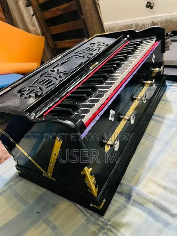 Classic German Harmonium Musical Instrument in Black Color