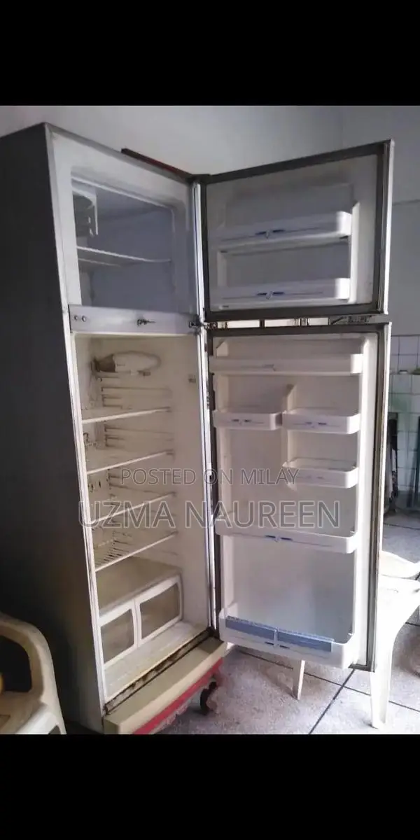 Haier Silver Full Size Refrigerator - Sleek and Spacious