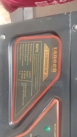 Portable Generator 5 kVA Single Phase Power Unit