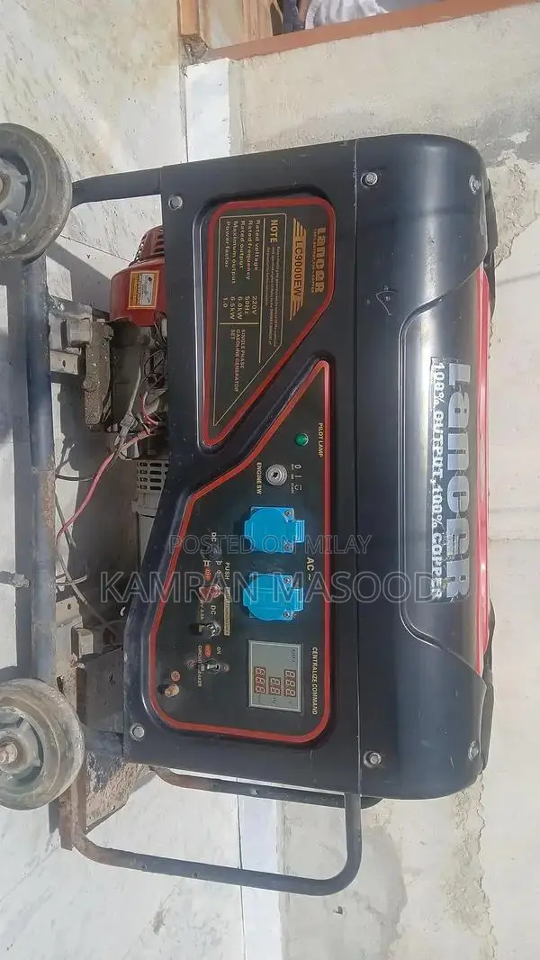 Portable Generator 5 kVA Single Phase Power Unit