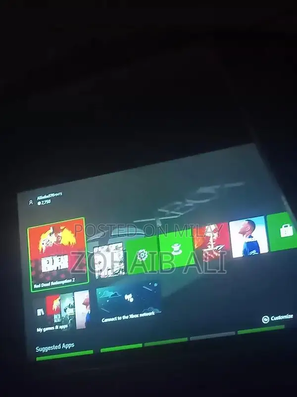 Xbox One 500GB Console with 5 Games and 2 Controllers