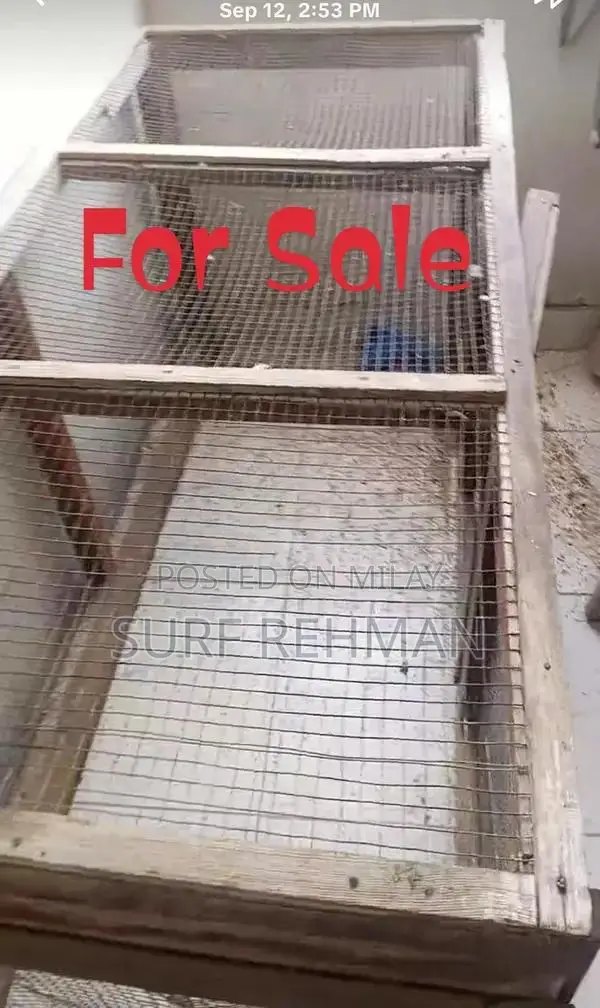 Sturdy Pet Cage in Good Condition