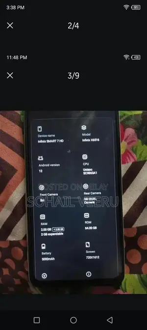 Smart 7 HD Smartphone Compact Mobile Device