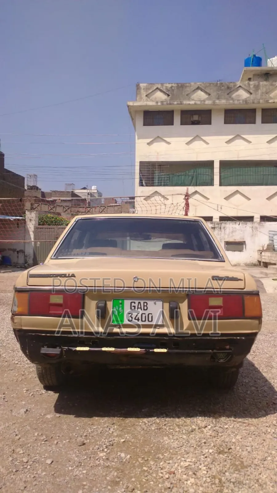 Toyota Corolla Coupe 1982 Beige