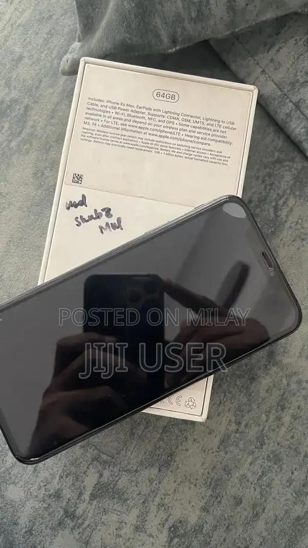 iPhone XS Max 64GB Smartphone with Dual SIM Support