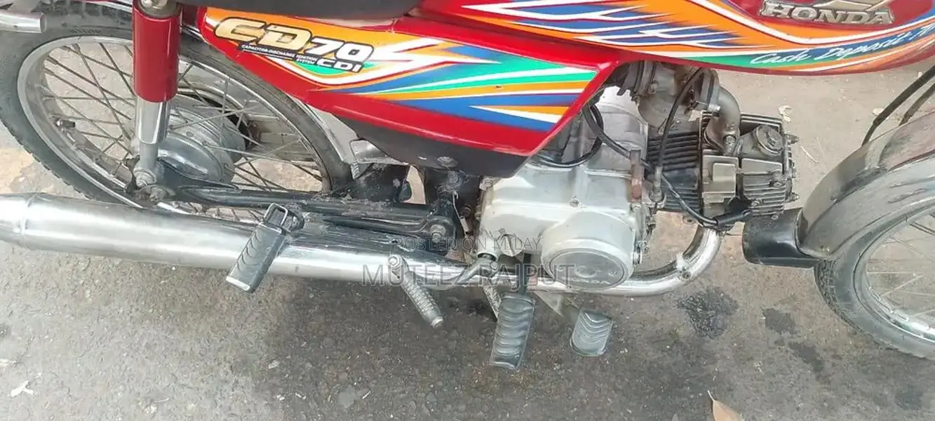 Honda 70cc Motorcycle - 2020 Model Genuine Engine