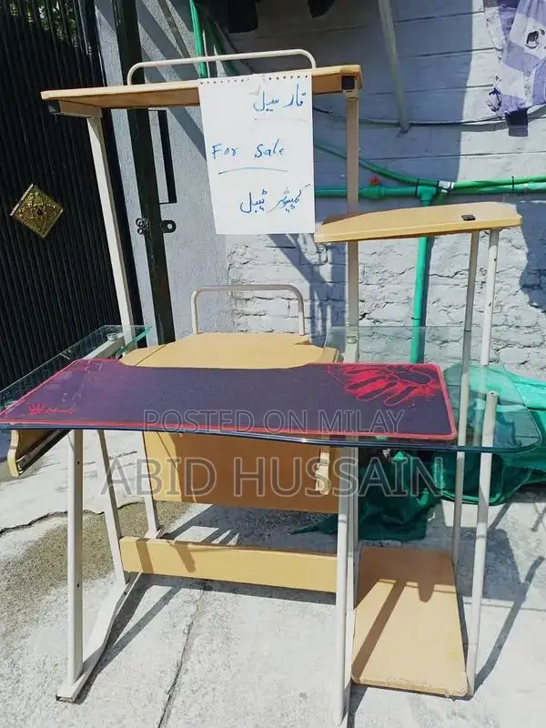 Used Computer Table for Home and Children's Study Space