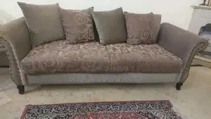 Seven Seater Sofa with High-Quality Foam Upholstery