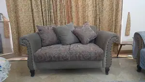 Seven Seater Sofa with High-Quality Foam Upholstery