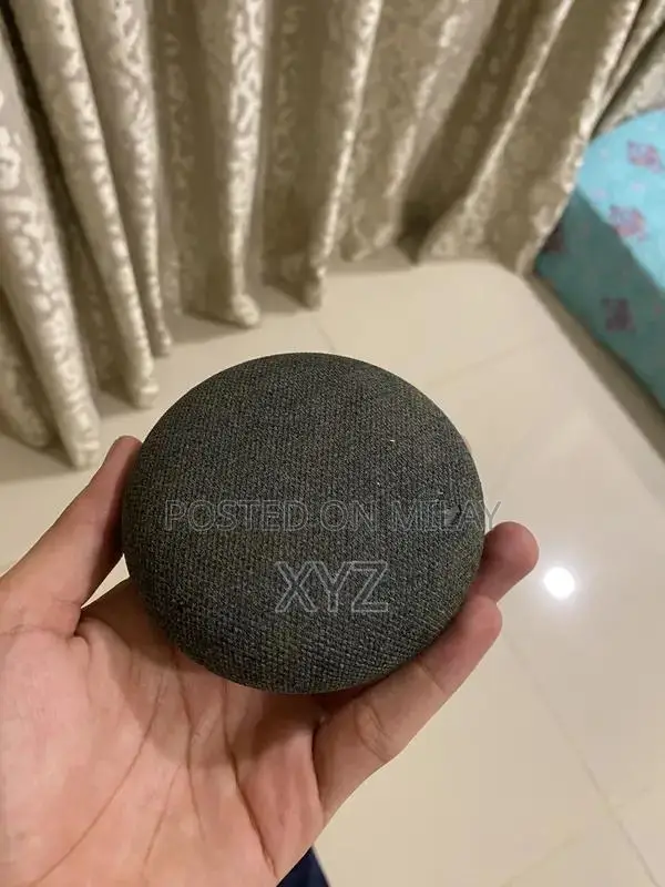 Google Home Mini Smart Speaker - Compact Voice Assistant Device