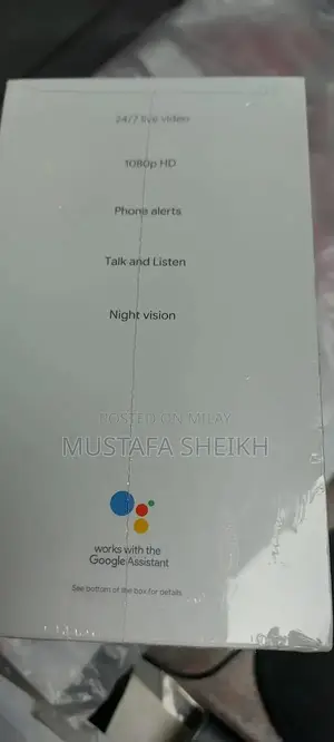 Google Nest Indoor Security Camera - Smart Home Monitoring