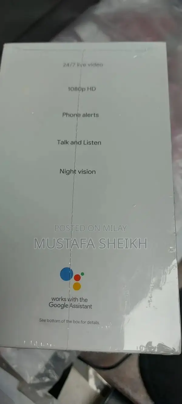 Google Nest Indoor Security Camera - Smart Home Monitoring