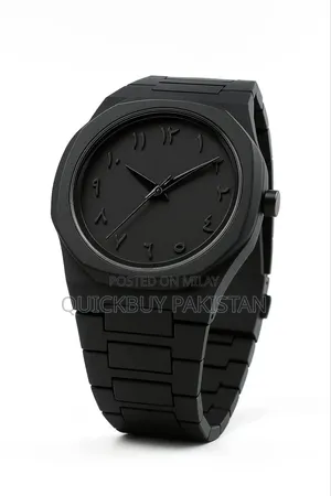 Black Arabic Aura Watch