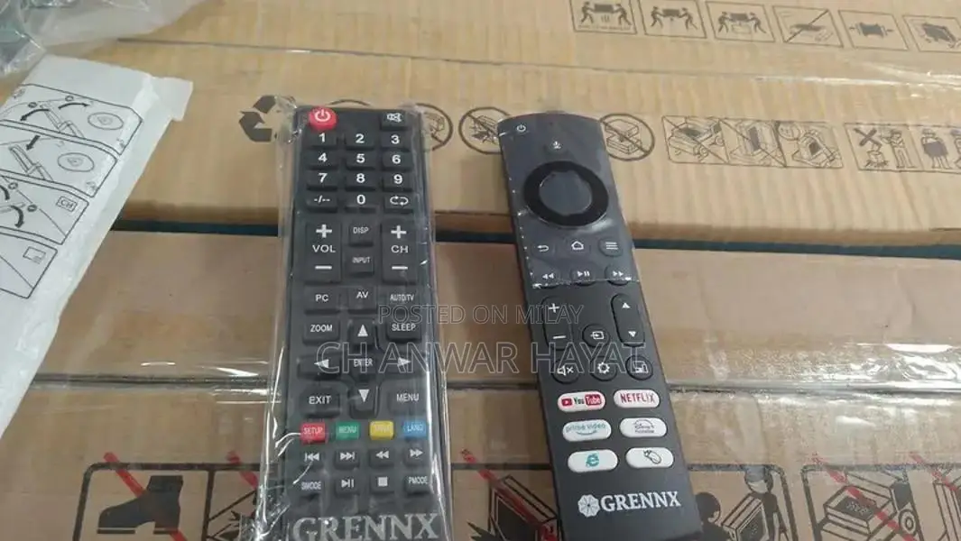 Grennix 32-Inch LED TV with Voice Remote Control