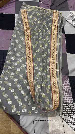 Grey Blue Lehanga Shirt Dupatta Traditional Ethnic Wear