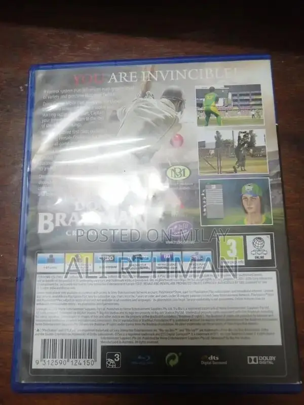 GTA V and Cricket 17 Video Games for PlayStation 4