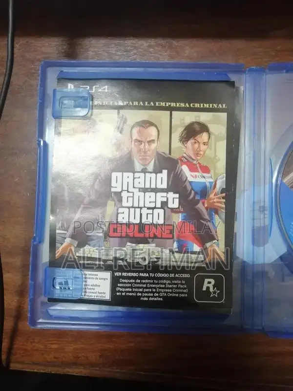 GTA V and Cricket 17 Video Games for PlayStation 4
