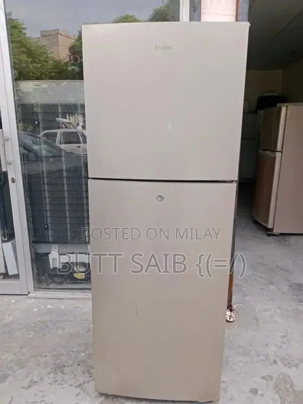 Large Haier Refrigerator - Spacious Kitchen Appliance