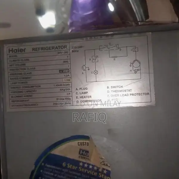 Haier HRF 380 Refrigerator - Compact Family-Friendly Cooling Solution