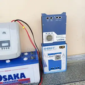 Solar UPS with MPPT Charge Controller and Battery