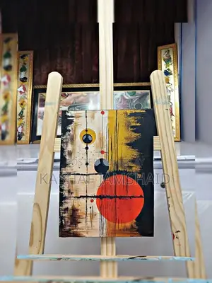 Photo - ModernAbstract Acrylic Canvas Wall Art - Contemporary Home Decor