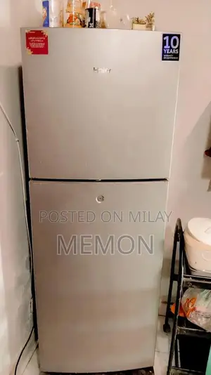 Photo - Haier Silver Tone 306L Direct Cool Refrigerator