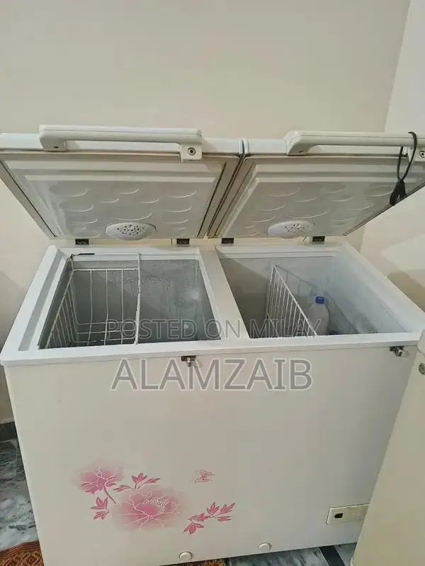 Haier Double Door Deep Freezer White Model HDF-325H