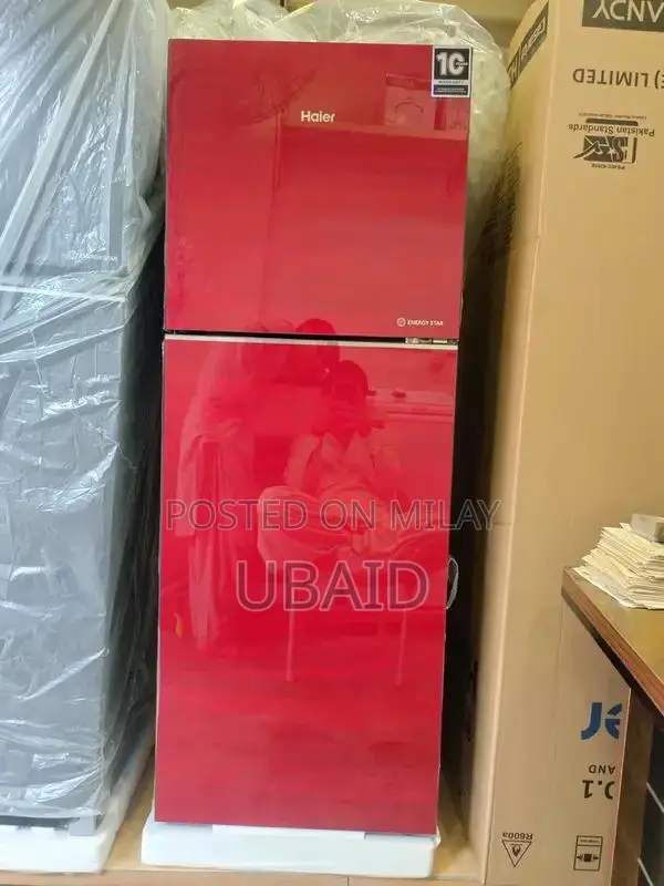 Haier Glass Door Refrigerator Model 276 - Modern Cooling Solution