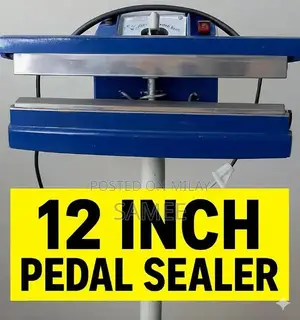 12-Inch Foot Pedal Pouch Sealer for Food Packaging