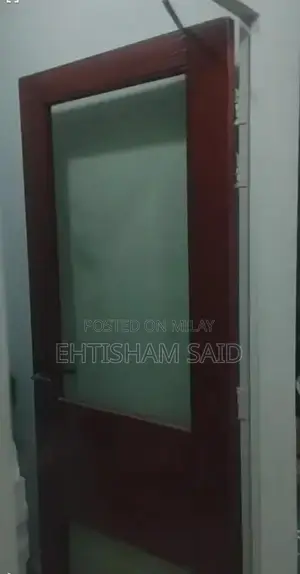 Glass Doors and Sheet Doors - 6 Total Doors with Hardware