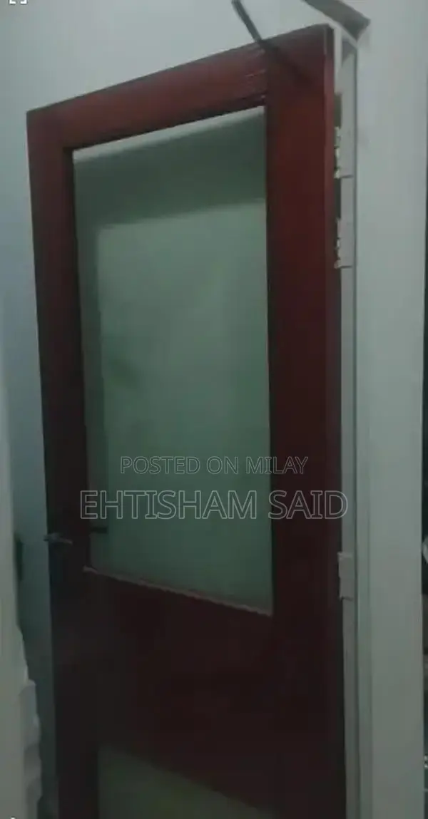 Glass Doors and Sheet Doors - 6 Total Doors with Hardware