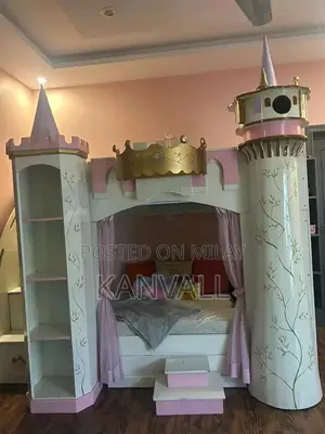 Space-Saving Bunker Bed with Storage Stairs and Bookshelf