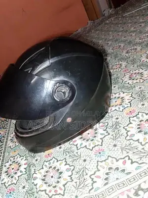 Compact Motorcycle Helmet - Lightly Used, Good Condition