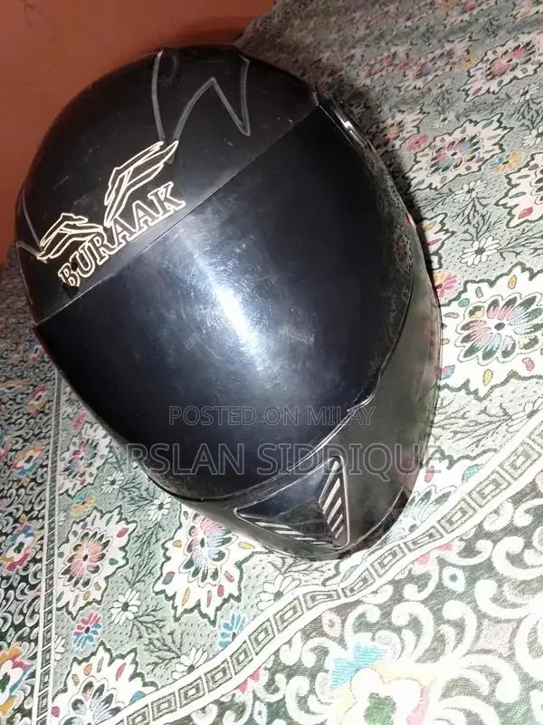 Compact Motorcycle Helmet - Lightly Used, Good Condition