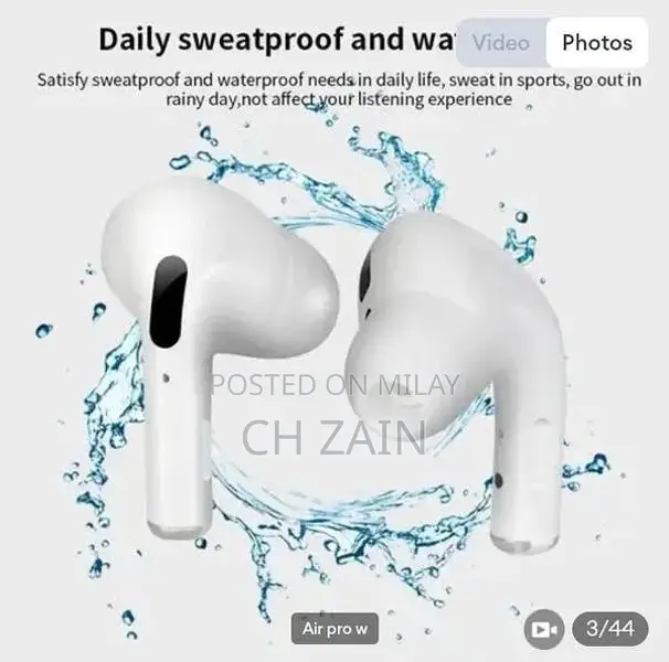 Premium Wireless Air Pro Earbuds with Deep Bass