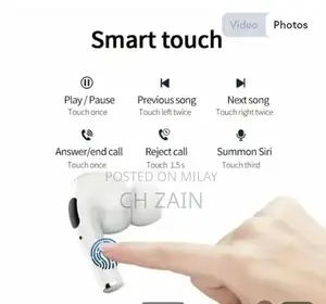 Premium Wireless Air Pro Earbuds with Deep Bass